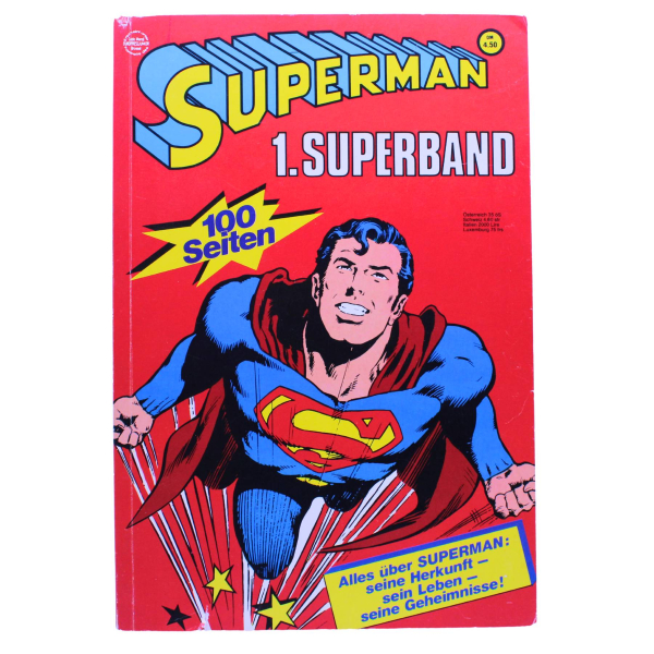 Superman 1. Superband 1978 Ehapa 100 Seiten Top Zustand | Hoppla-Stuff